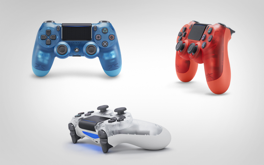 PS4 trois nouvelles DualShock 4 transparentes annoncées