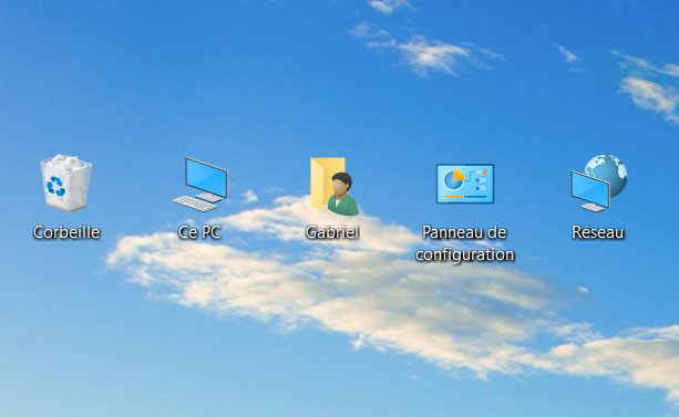 Windows 10 : comment mettre les icônes sur le bureau