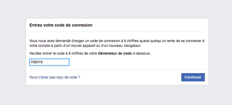 Entrer code double factreur Cle secrete QR code Googe authenticator ajouter Facebook activer double authentification : comment activer la double authentification pour plus de sécurité