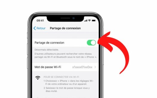 iPhone : comment configurer le partage de connexion à Internet