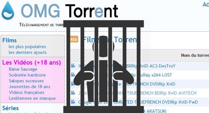 OMG Torrent : 8 mois de prison ferme et 5 millions d'euros d'amende pour le webmaster
