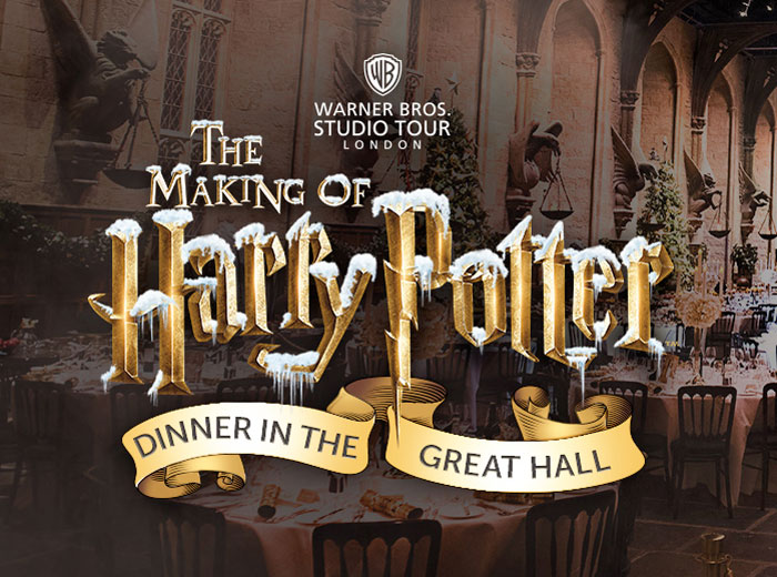 Harry Potter Studios : cette année, faites le dîner de Noël à Poudlard