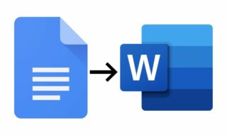 Google docs : comment convertir en fichier Word