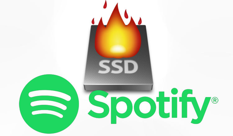 Spotify aurait réduit la durée de vie de millions de SSD à cause d'un bug