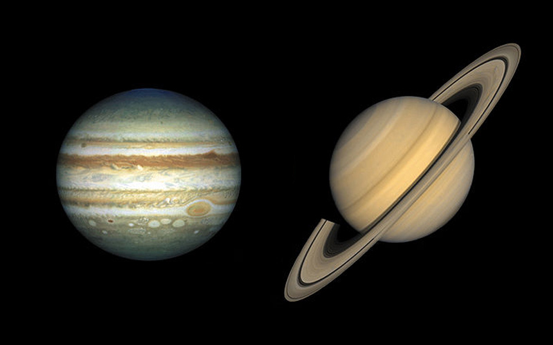 Jupiter et Saturne ne seraient pas nos boucliers anti-astéroïdes, mais on leur doit la vie