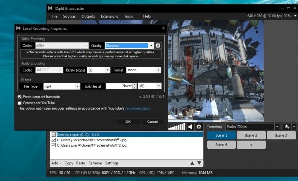 TÉLÉCHARGER XSPLIT BROADCASTER GRATUIT BROADCASTER GRATUIT XSPLIT TÉLÉCHARGER