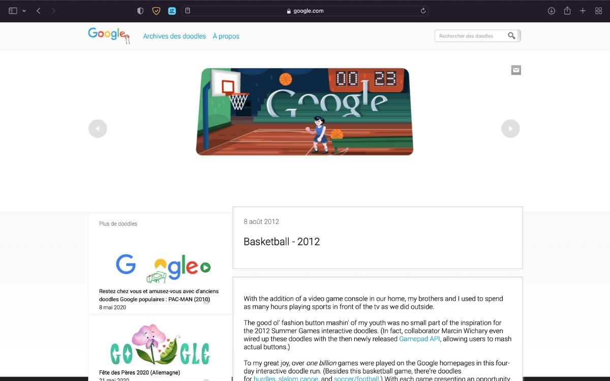 Basket Google