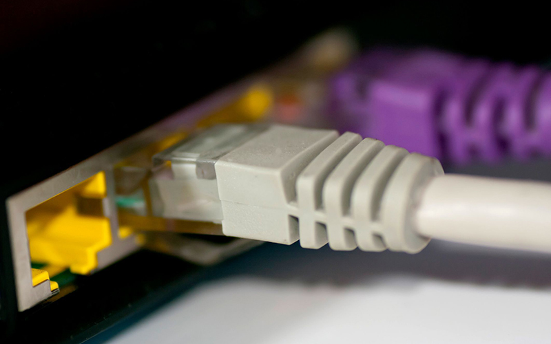 Branchement par cable Ethernet