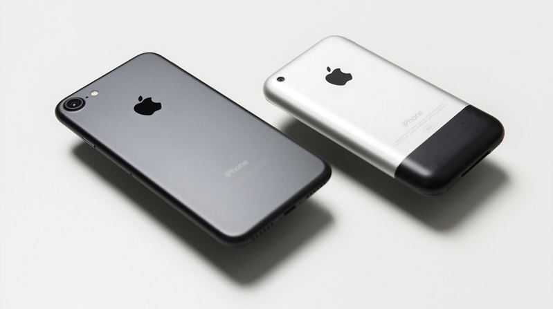 iphone 2g vs iphone 7