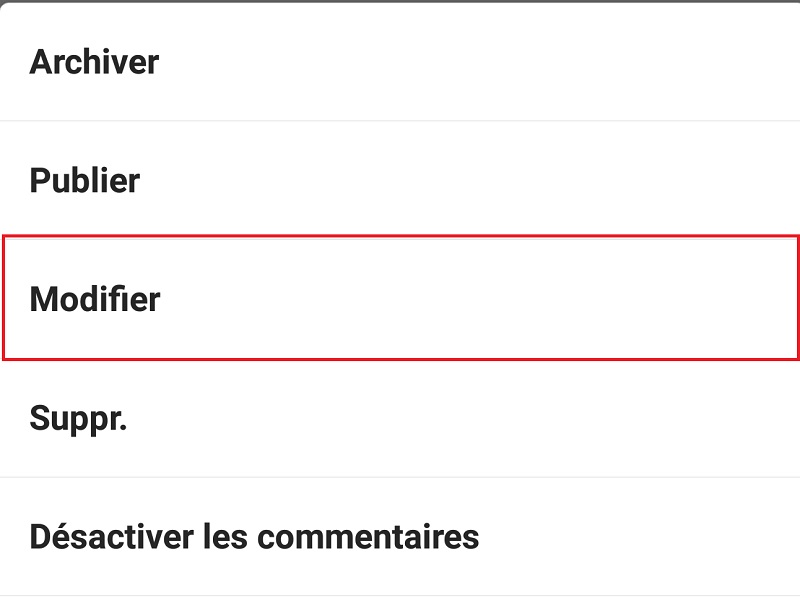 Instagram comment ajouter, modifier ou supprimer le lieu sur une photo