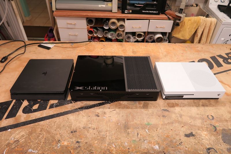 xstation xbox one et ps4 en une console