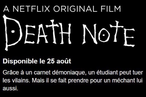 death note netflix synopsis