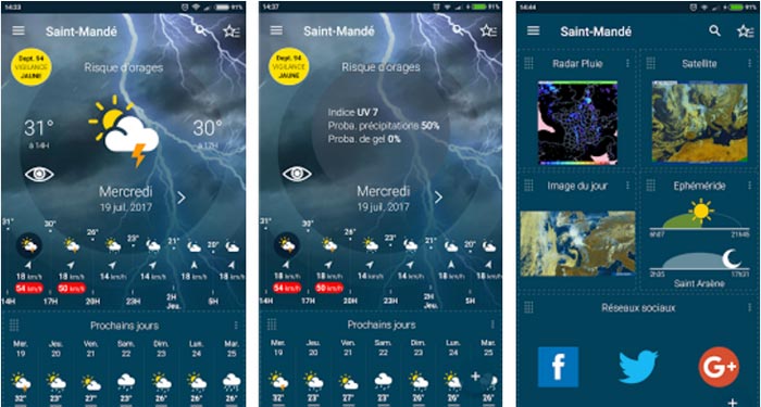 Top 5 Des Meilleures Applications Meteo Pour Android Et Ios