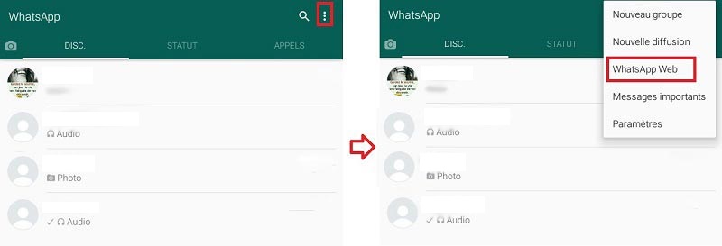 WhatsApp Web Smartphone