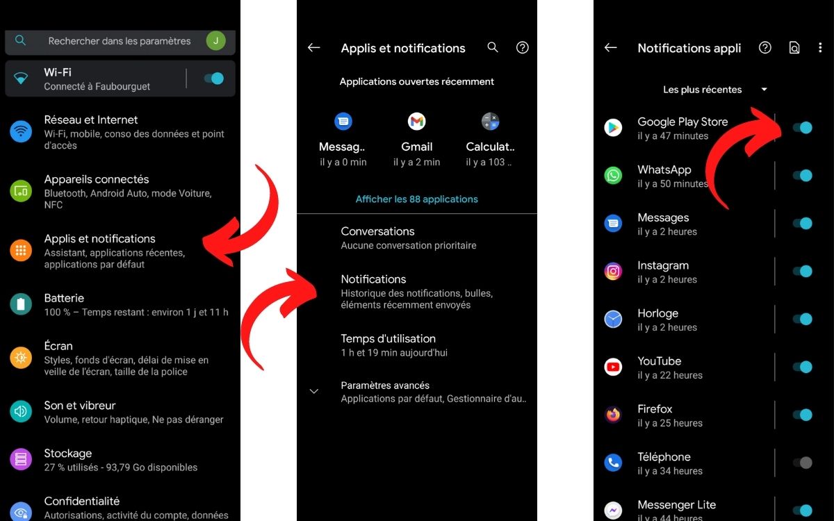 Notifications Android