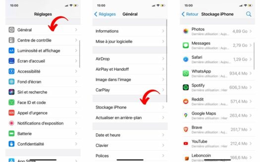 iPhone : comment vider le cache pour libérer de l'espace