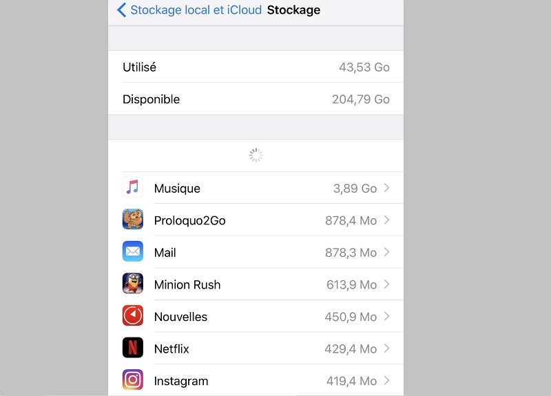 iPhone comment vider le cache pour libérer de l