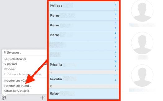 comment copier les contacts d un iphone sur l ordinateur