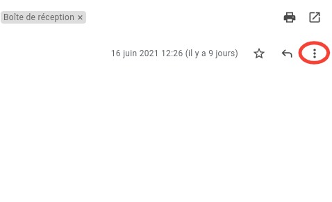 Gmail : bloquer une adresse 