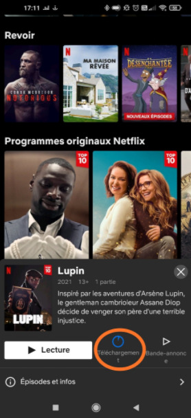 netflix : comment regarder une série hors ligne