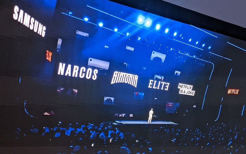 Samsung annonce un partenariat avec Netflix