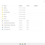 Windows 10 X : explorateur de fichiers