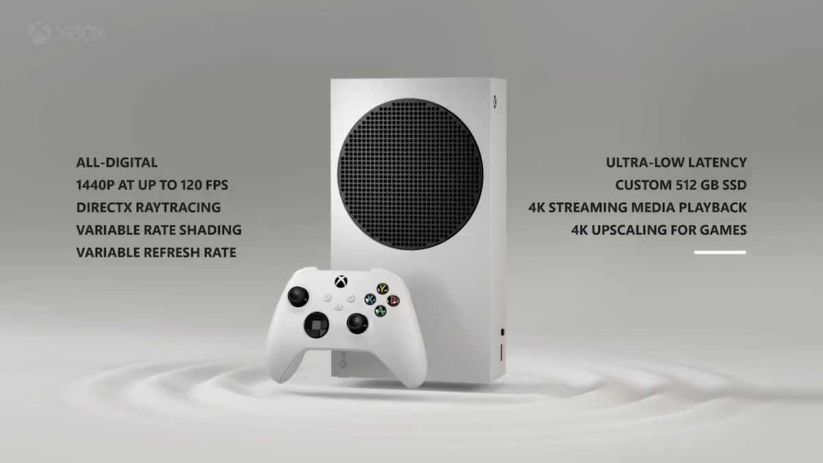Xbox Series S : caractéristiques