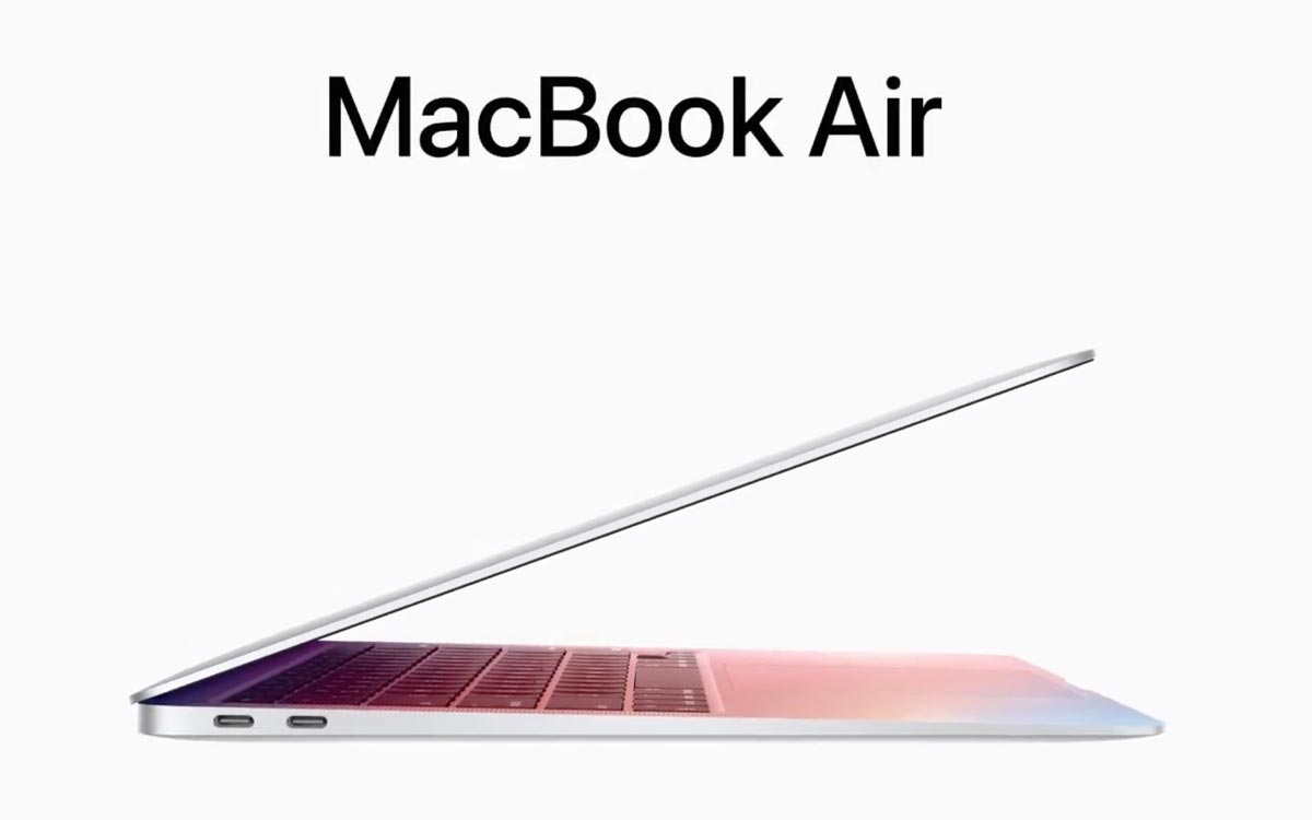 Nouveau MacBook Air ARM avec puce M1