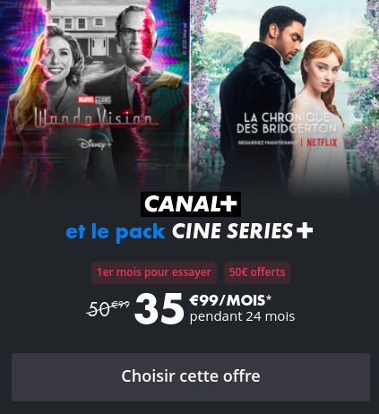 Pack Canal+ Ciné Séries 