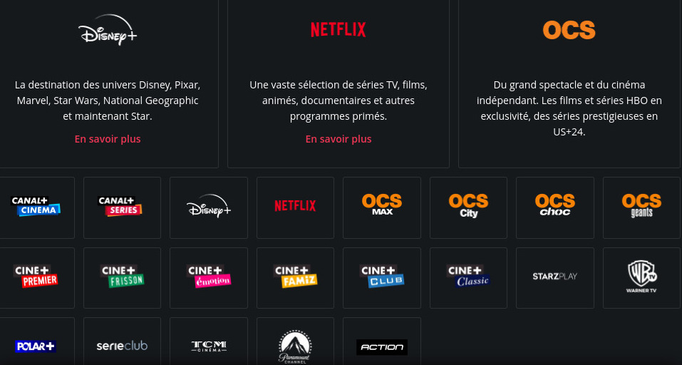 Canal+ Ciné Séries : quel contenu ? 