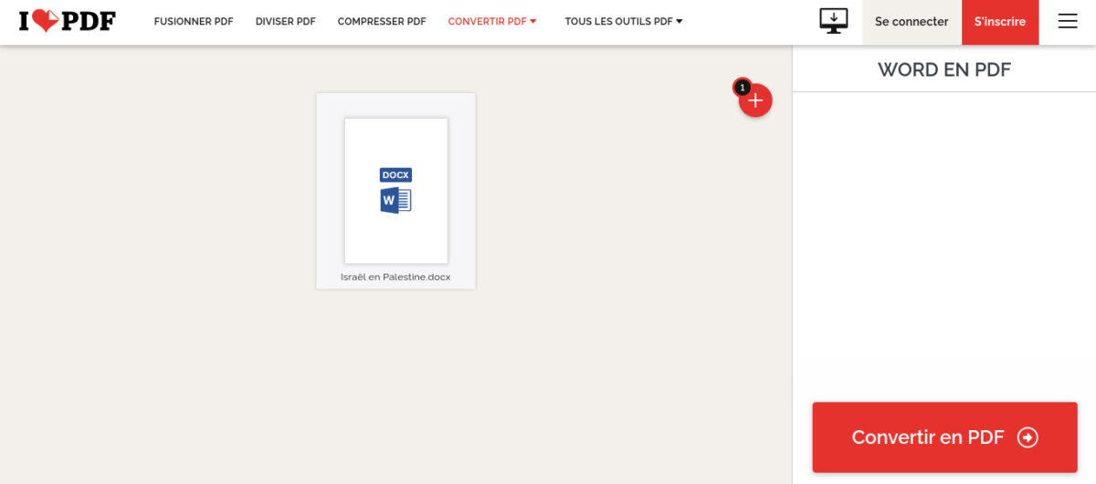 Convertir Une Seule Page Word En Pdf Comment convertir un document Word en PDF