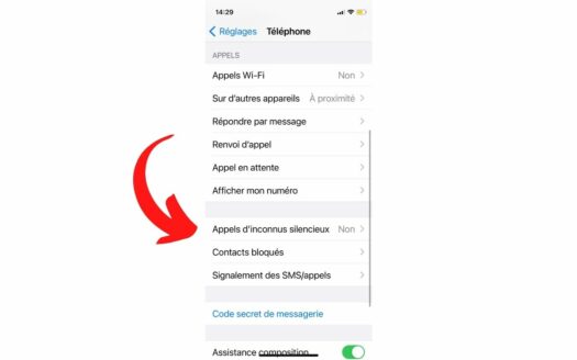 Comment bloquer les appels entrants inconnus ou masqués sur iPhone