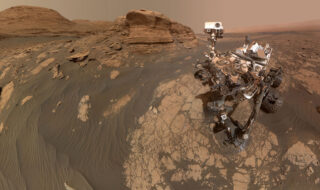 L'image prise par Curiosity. NASA/JPL-Caltech/MSSS
