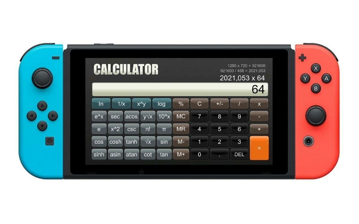 Nintendo Switch Calculator