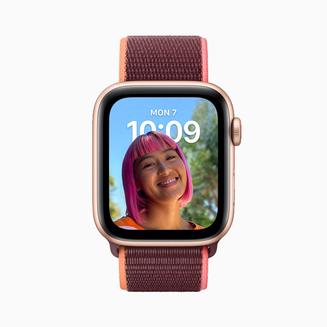 Le mode portrait sur l'Apple Watch