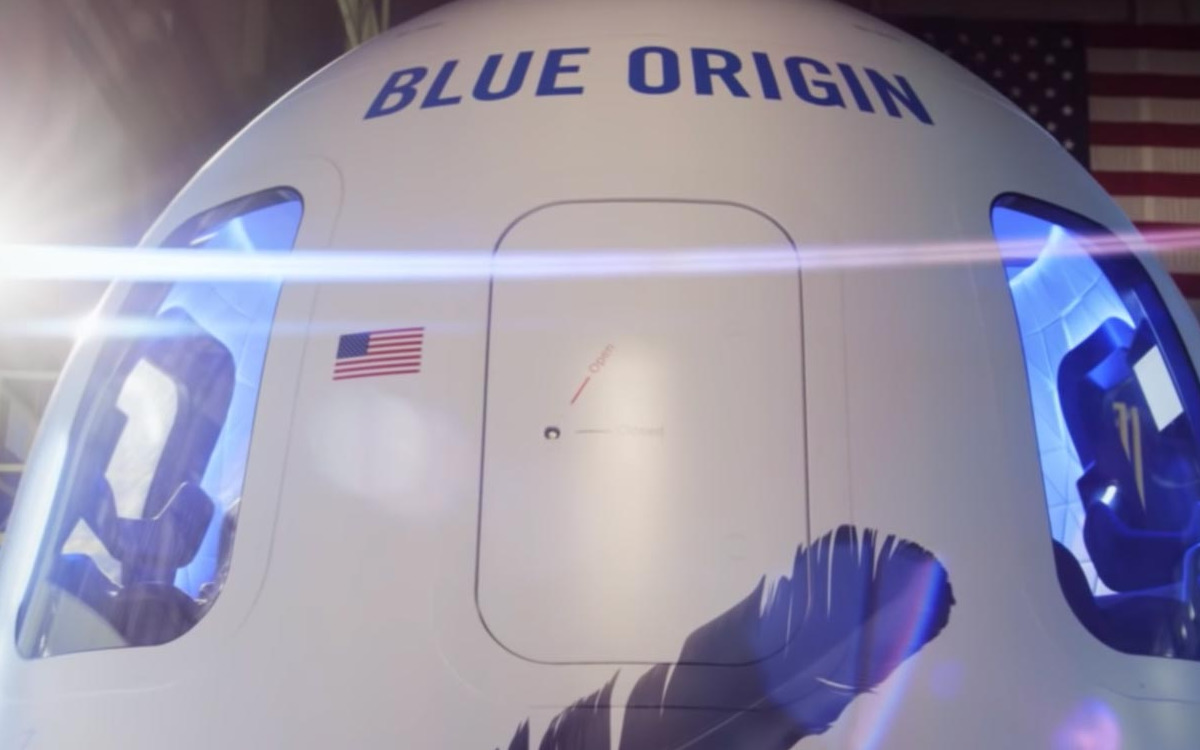 Blue Origin : le premier ticket pour l'espace vendu 