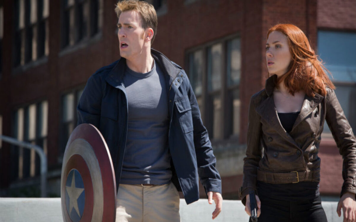 Captain America et Black Widow 