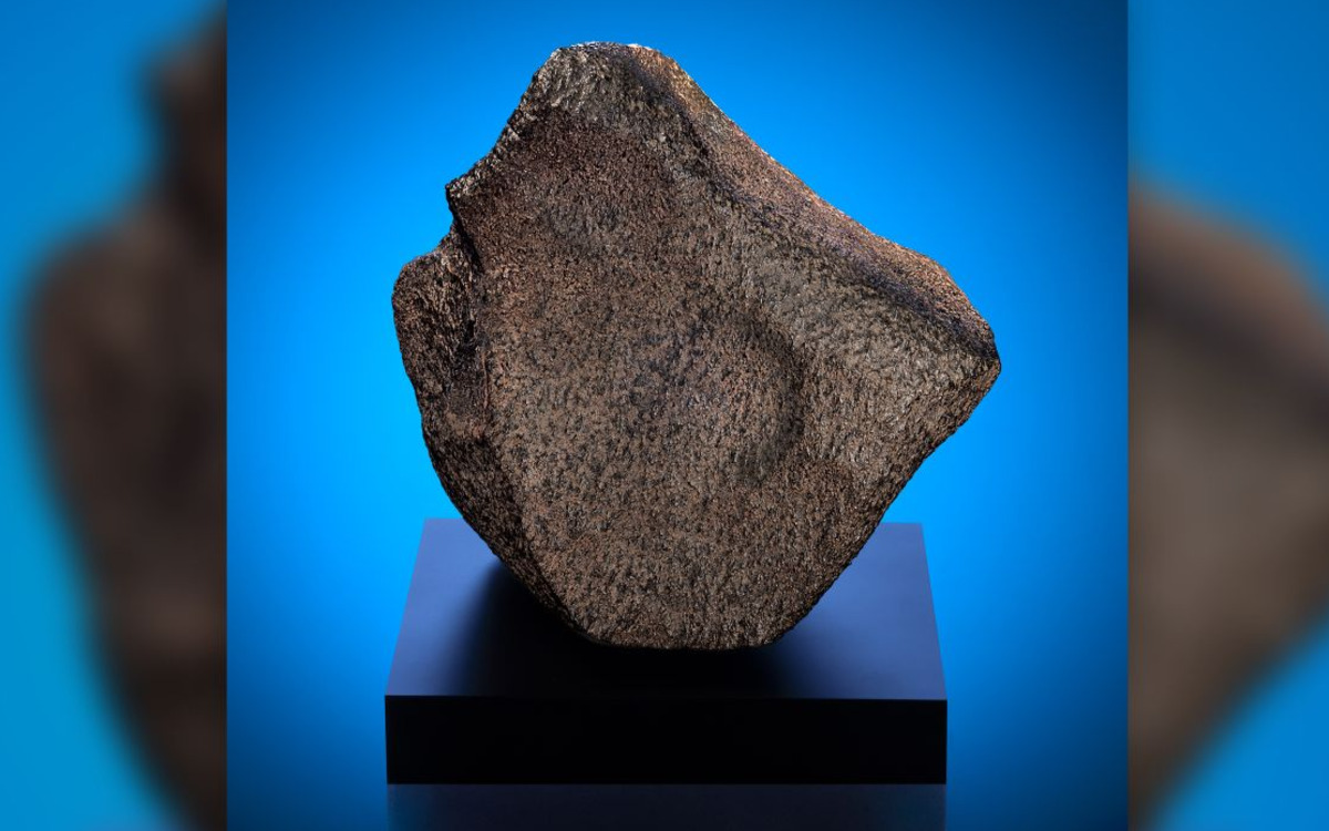 La plus grosse météorite martienne 