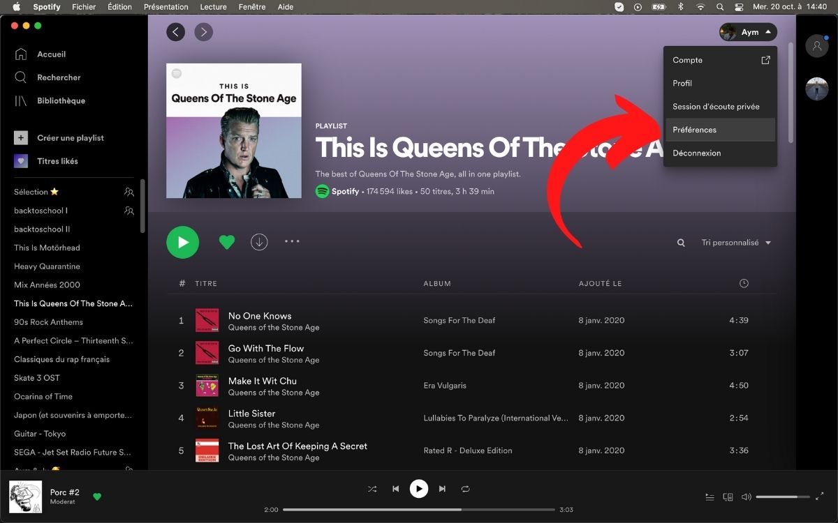 Comment empêcher Spotify sur Mac de se lancer au démarrage