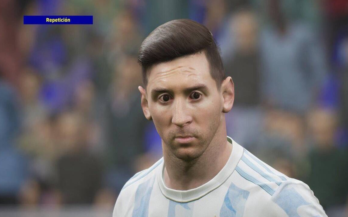 eFootball : Messi défiguré 