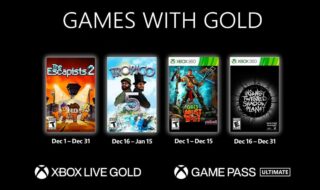 Xbox Games With Gold décembre 2021 : les jeux gratuits ce mois