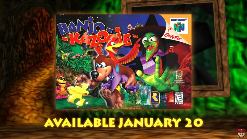 Banjo-Kazooie arrive sur la Nintendo Switch