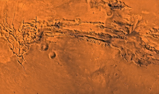 Vallée Marineris - Crédit : NASA/JPL-Caltech/MSSS: