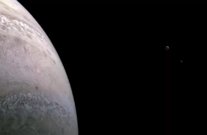Nouvelle image de Juno - Crédit : NASA