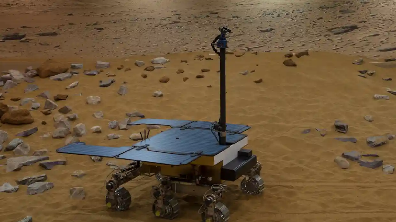 Rover de la mission ExoMars - Crédit : Dan Kitwood/Getty Images