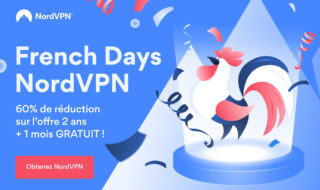 NordVPN baisse drastiquement ses prix pour les French Days