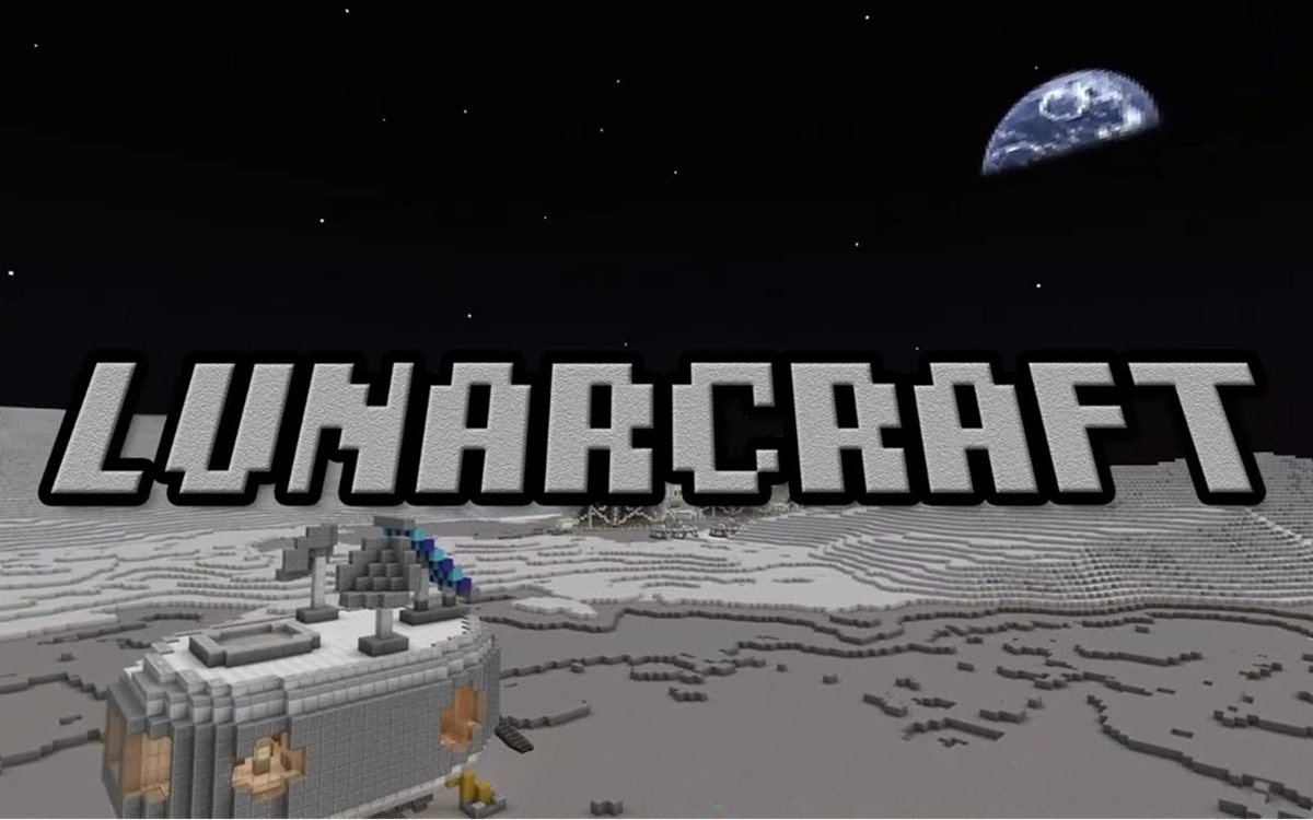 Minecraft : découvrez Lunarcraft, un mod qui vous permet de construire une base sur la lune