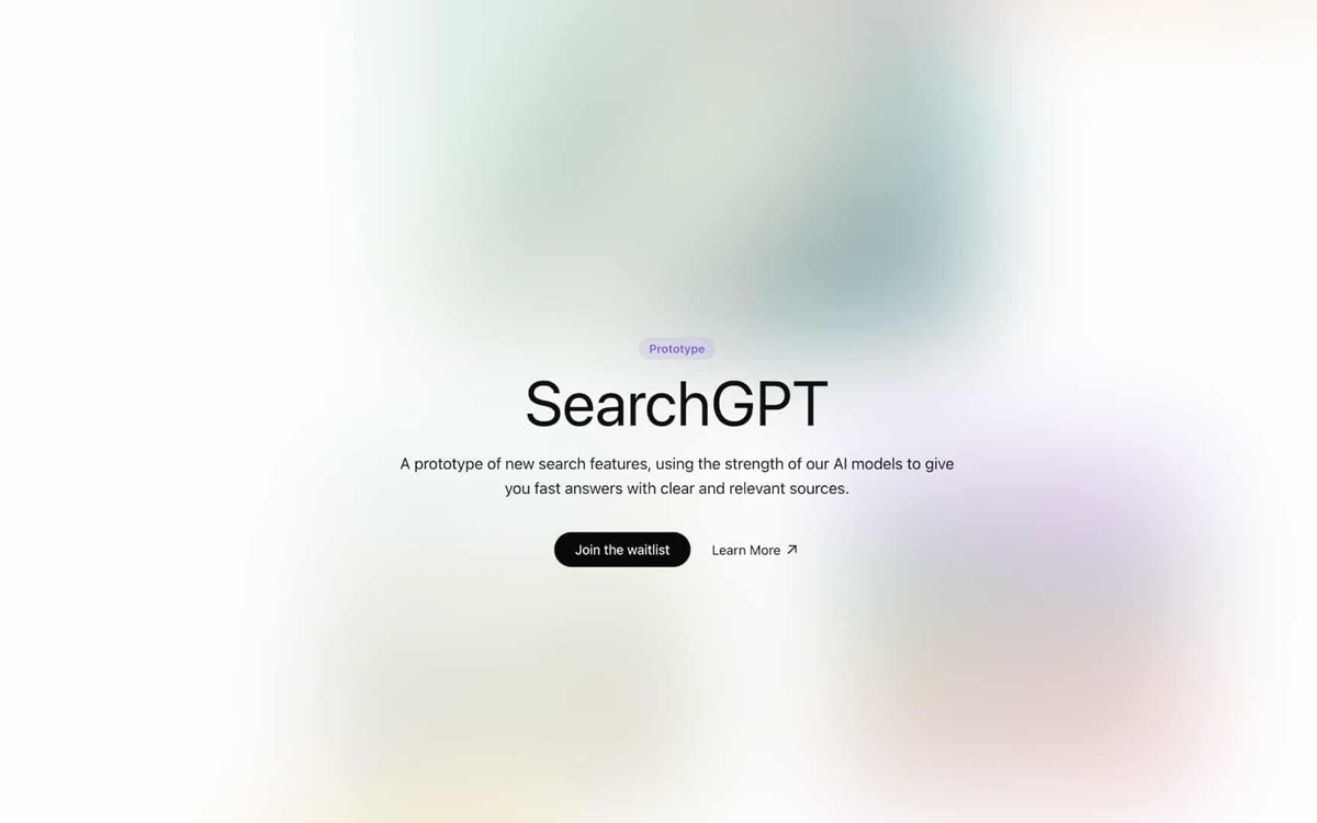 OpenAI dévoile son propre moteur de recherche, SearchGPT