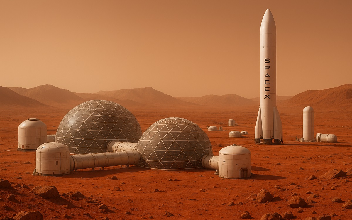 Elon Musk veut établir une colonie sur Mars d’ici 2055