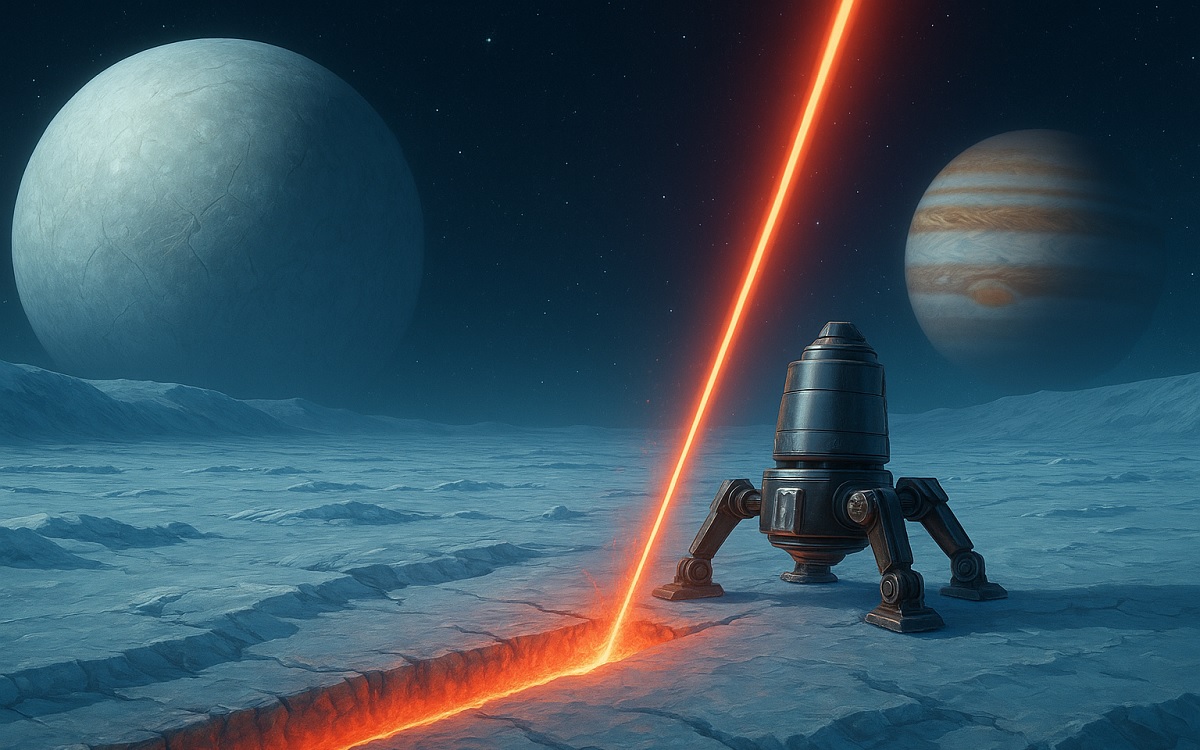 Europe : des scientifiques veulent explorer des océans extraterrestres avec une foreuse laser
